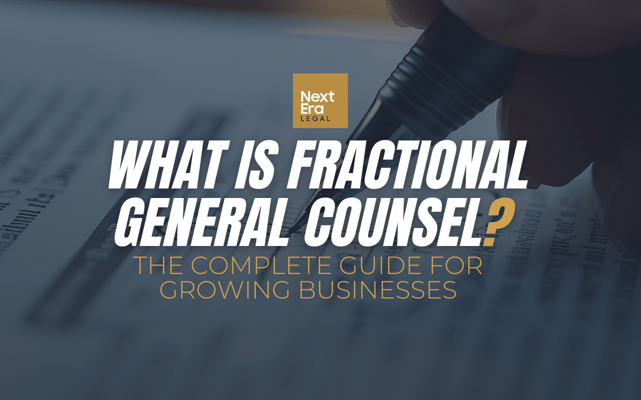 What is Fractional General Counsel? A Complete Guide for Growing Businesses