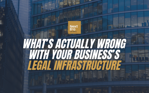 What's Actually Wrong With Your Business's Legal Infrastructure